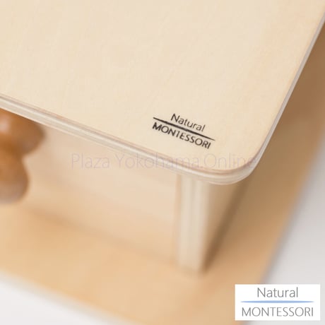 【Natural MONTESSORI】NM-B010　引き出し付きコイン落とし