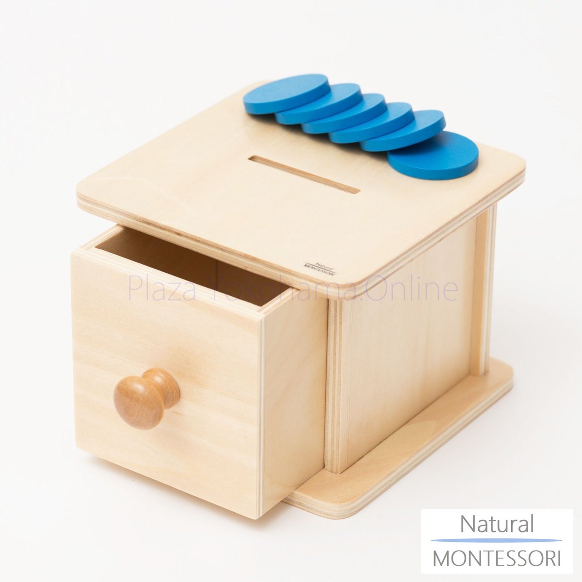 Natural MONTESSORI】NM-B010 引き出し付きコイン落とし ≪OUTL...
