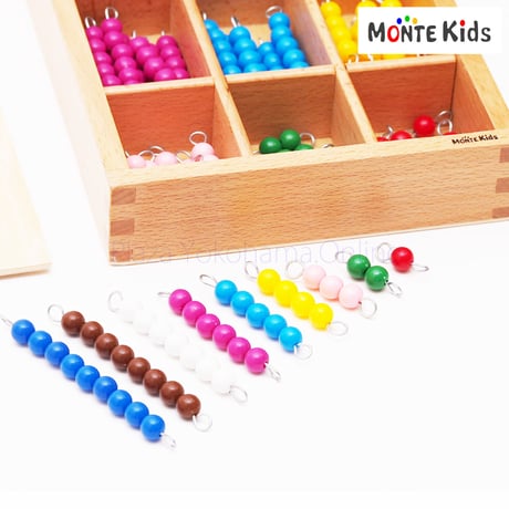 【MONTE Kids】MK-002　　色ビーズ 箱入り