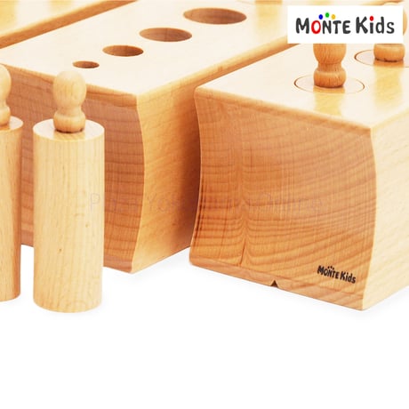 【MONTE Kids】MK-026　　シリンダー 円柱さし　大  ≪OUTLET≫