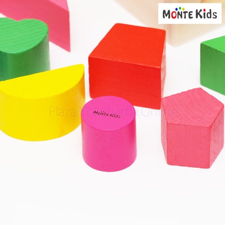 【MONTE Kids】MK-016　　カラフル木製ボックスパズル  ≪OUTLET≫