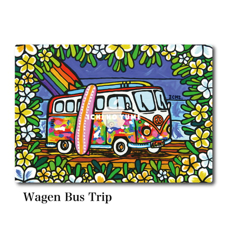 Mac Book カバー 〝Wagen Bus Trip〟