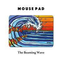 Mouse Pad マウスパッド 〝The Beaming Wave〟