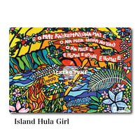 Mac Book カバー 〝Island Hula Girl〟