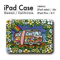 iPad 手帳型カバー “Wagen Bus Trip”