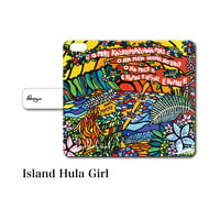 iPhoneシリーズ対応 手帳型カバー “Island Hula Girl”