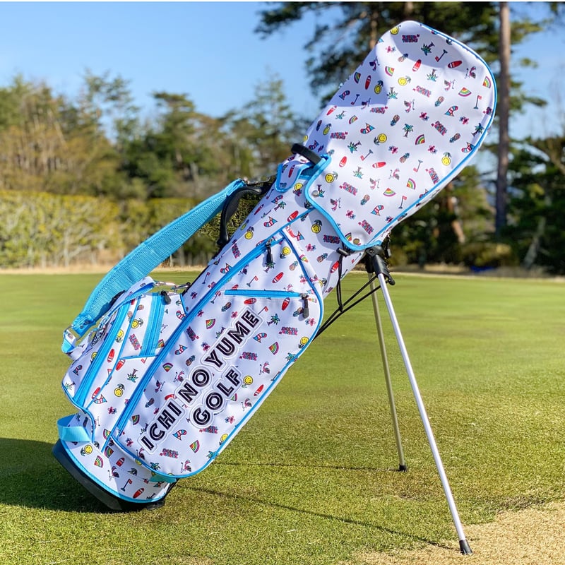 本体超美品Nike スタンドキャディバッグ ※フードだけ小さい穴有り