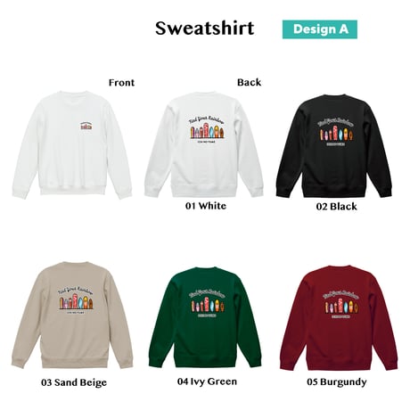 《期間限定》 スウェット トレーナー 【Design A】