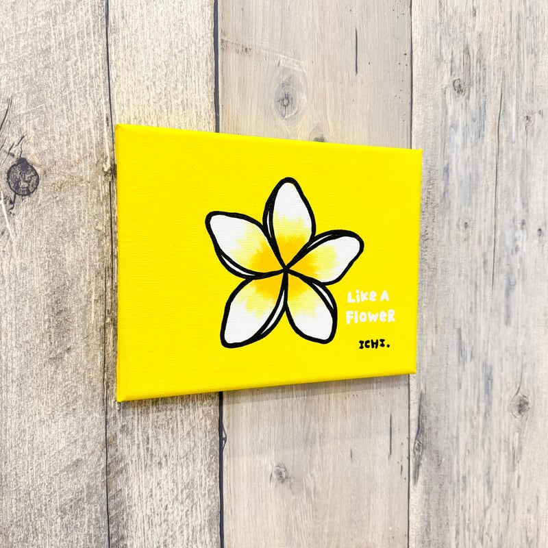 花 油絵 F0(180×140mm)