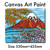 木張りキャンバスプリント/Artist Proof F10号 “The Story Of FUJIYAMA”