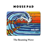 Mouse Pad マウスパッド 〝The Beaming Wave〟
