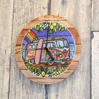 【数量限定】オリジナルかけ時計 “Wagen Bus Trip”