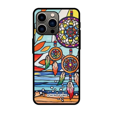 iPhone ガラスハードケース ラウンド型 Dream