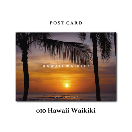 オリジナル  Photograph ポストカード  5枚セット ALOHA