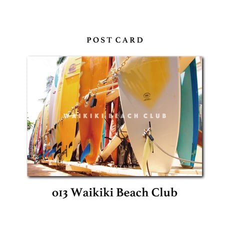オリジナル  Photograph ポストカード  5枚セット  Waikiki