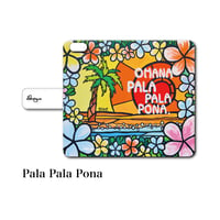 iPhoneシリーズ対応 手帳型カバー “Pala Pala Pona”