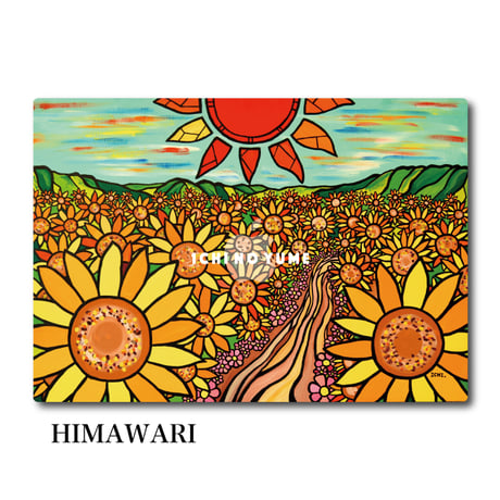 Mac Book カバー 〝HIMAWARI〟