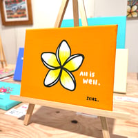 【原画】Plumeria Orange / F0号(180×140mm)