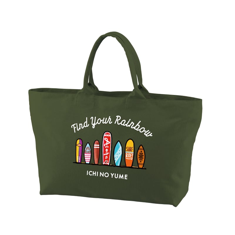 トートバッグ Lサイズ SURF BOARD | ICHI NO YUME STORE トートバッグ Lサイズ SURF BOARD | ICHI NO YUME STORE