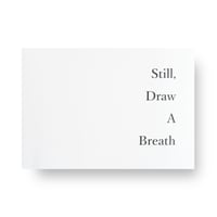 石毛優花『Still Draw A BREATH』