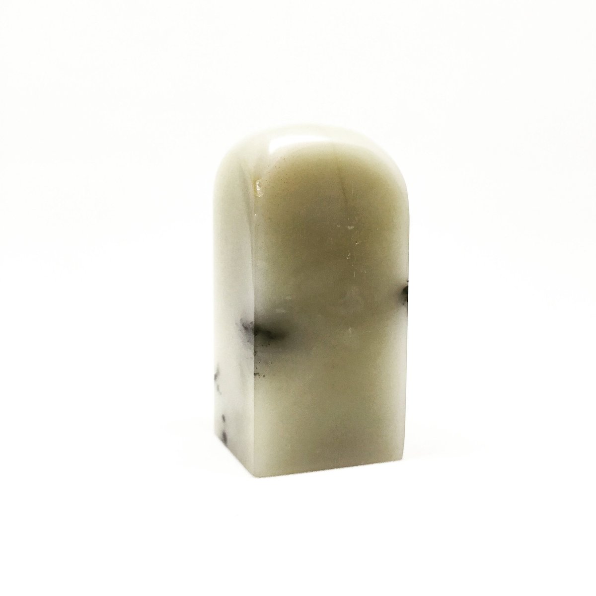 印材 特級老芙蓉石 2.4×2.4㎝ ④ | 上杉文林堂