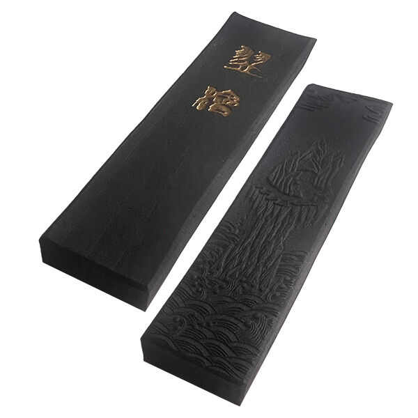 銅製:瑞龍[桐箱入] 鈴鹿墨 翌檜（あすなろ）1.0丁型（桐箱入）・5.0丁型（未仕上げ