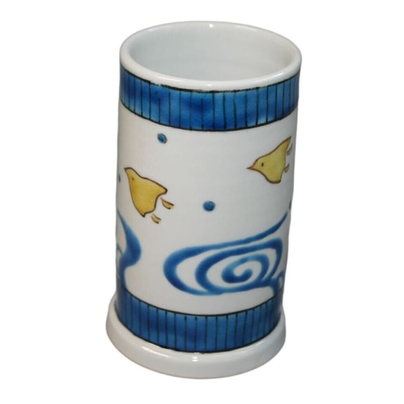 銅製 百福肥猪拱門筆筒 文房置物·案頭 書道具 文房具 現代工芸