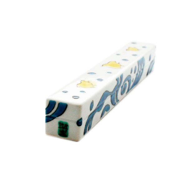 九谷焼 千鳥文様文鎮(大) | 上杉文林堂