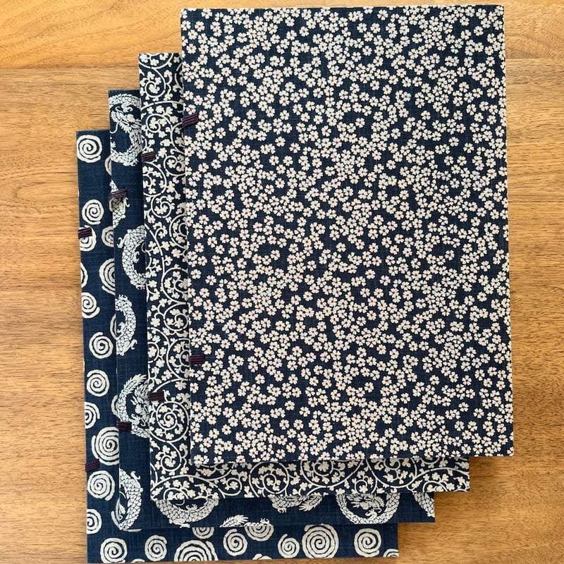 紙ばさみ 藍染 | 上杉文林堂