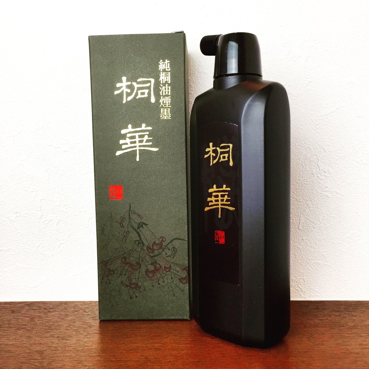 墨運堂 墨液 桐華（中濃墨）500ml | 上杉文林堂
