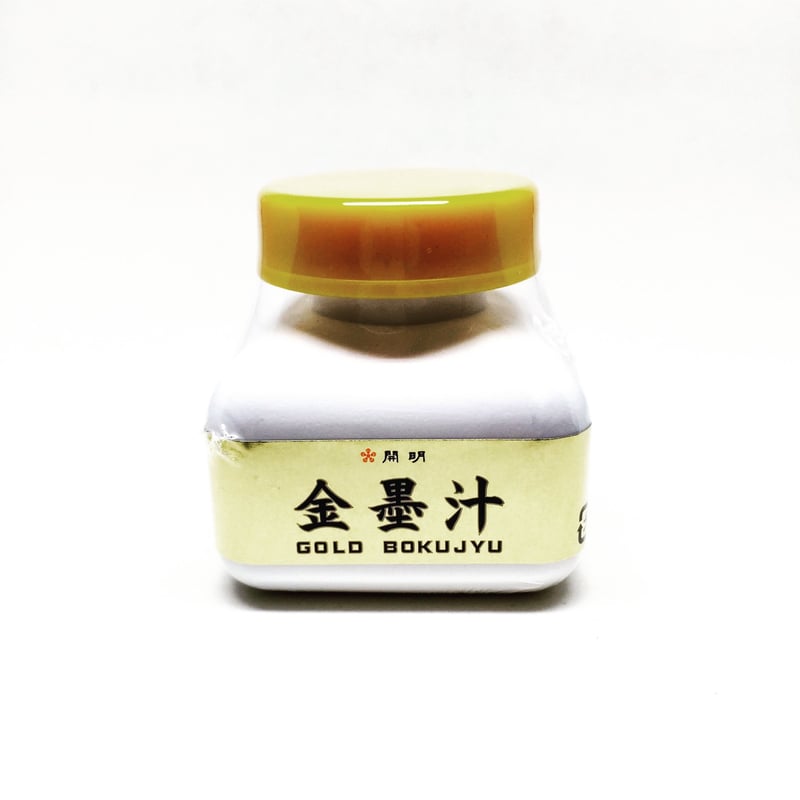開明 金墨汁・銀墨汁・銅墨汁 60ml | 上杉文林堂