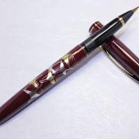 くれ竹万年毛筆 蒔絵物語 瑞鳥鳳凰 黒 | 上杉文林堂