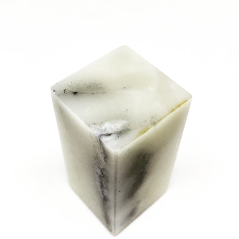 印材 特級老芙蓉石 2.4×2.4㎝ ⑤ | 上杉文林堂
