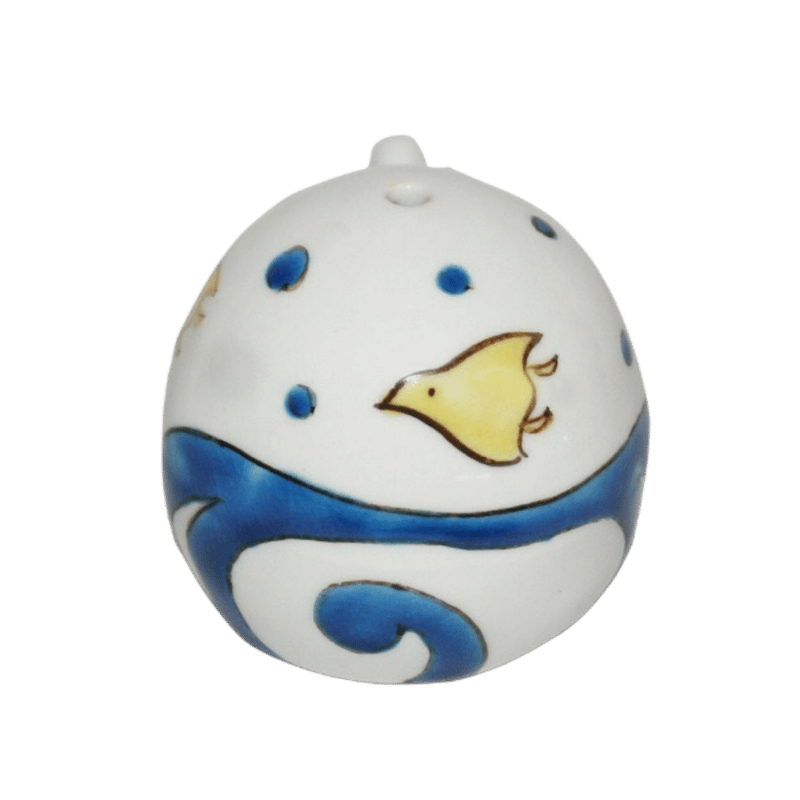 九谷焼 千鳥文様水差 | 上杉文林堂