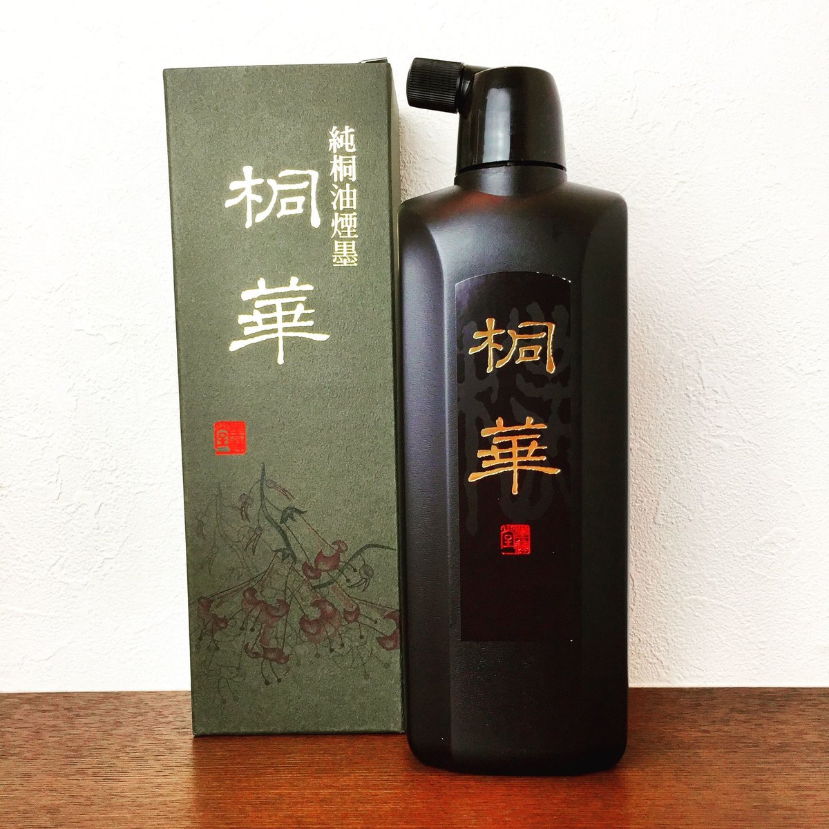 墨運堂 墨液 桐華（中濃墨）500ml | 上杉文林堂