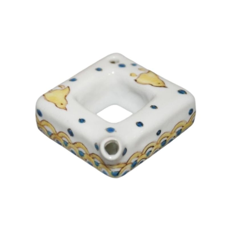 九谷焼 千鳥文様四角型ミニ水滴 | 上杉文林堂