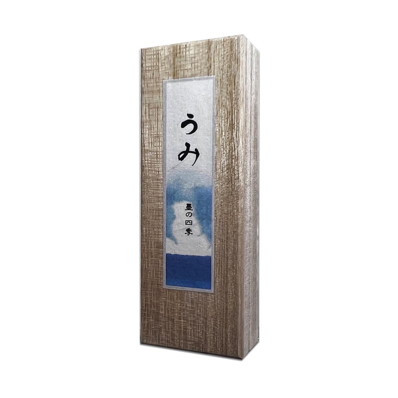鈴鹿墨 墨の四季 うみ 1.0丁型 | 上杉文林堂
