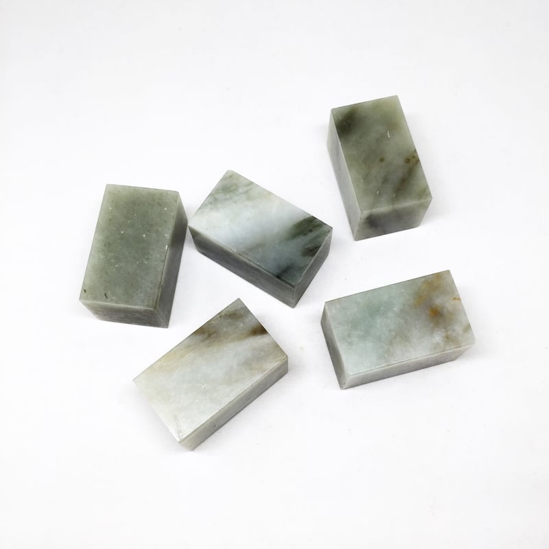 天然石 印材 黄水晶 認印 - HappyStone 石材印鑑 — はんこ屋さん21公式