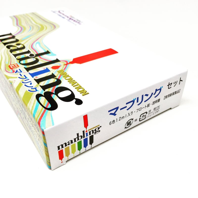 墨運堂 彩液 マーブリング6色セット 12ml | 上杉文林堂