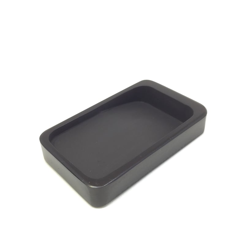 値下げ中！！☆セット価格☆硯石 楽天市場】雄勝硯 天然共蓋大四六寸 雄勝石 玄昌石 天然石 黒