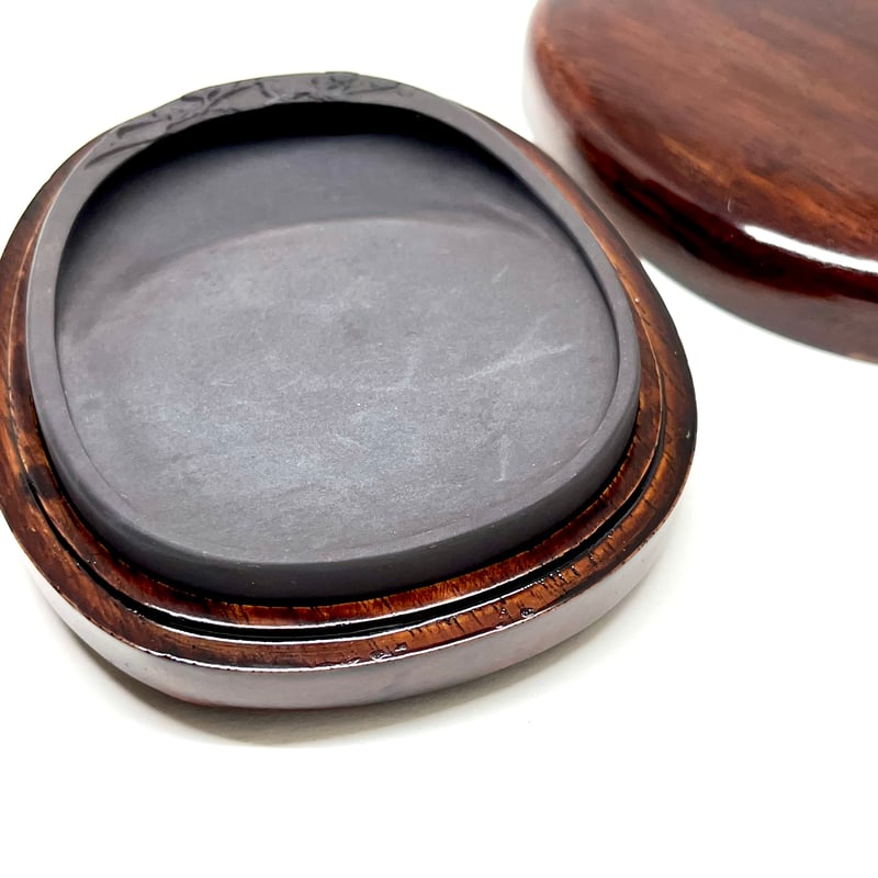 珍品　端渓古銭硯　9→8・5 宋坑端渓硯 天然 5.0吋 - 書道用品、墨、墨液、紙、筆を卸価格でご提供