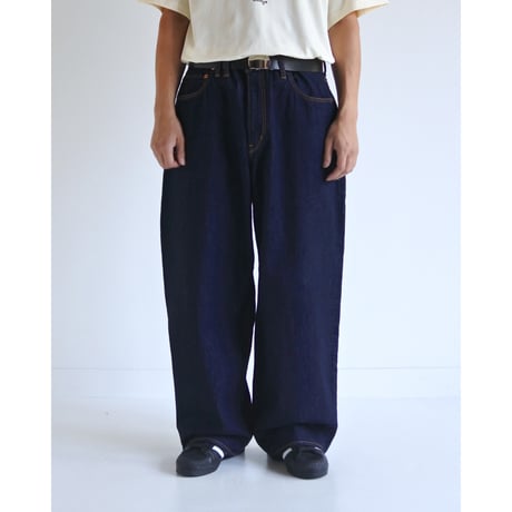 WIDE 5P DENIM PANTS