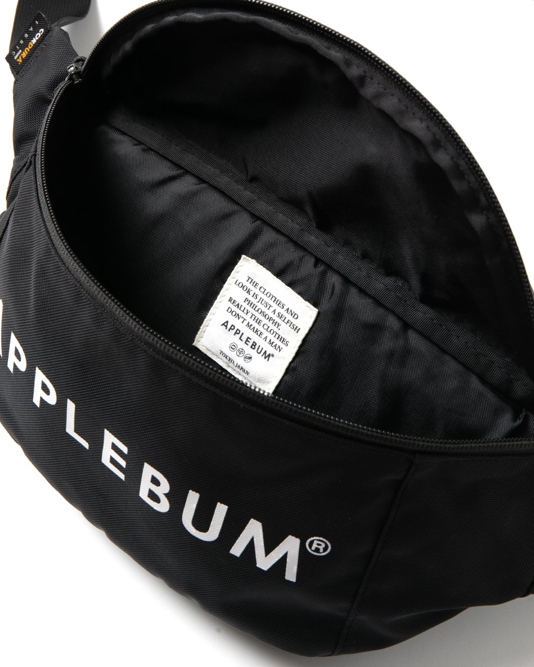断*！様 【APPLEBUM】ロゴ刺繍 ウエストバッグ バッグ【Gray】送料込 アップルバム ロゴ ウエスト バッグ | APPLEBUM LOGO WAIST BAG - TWO