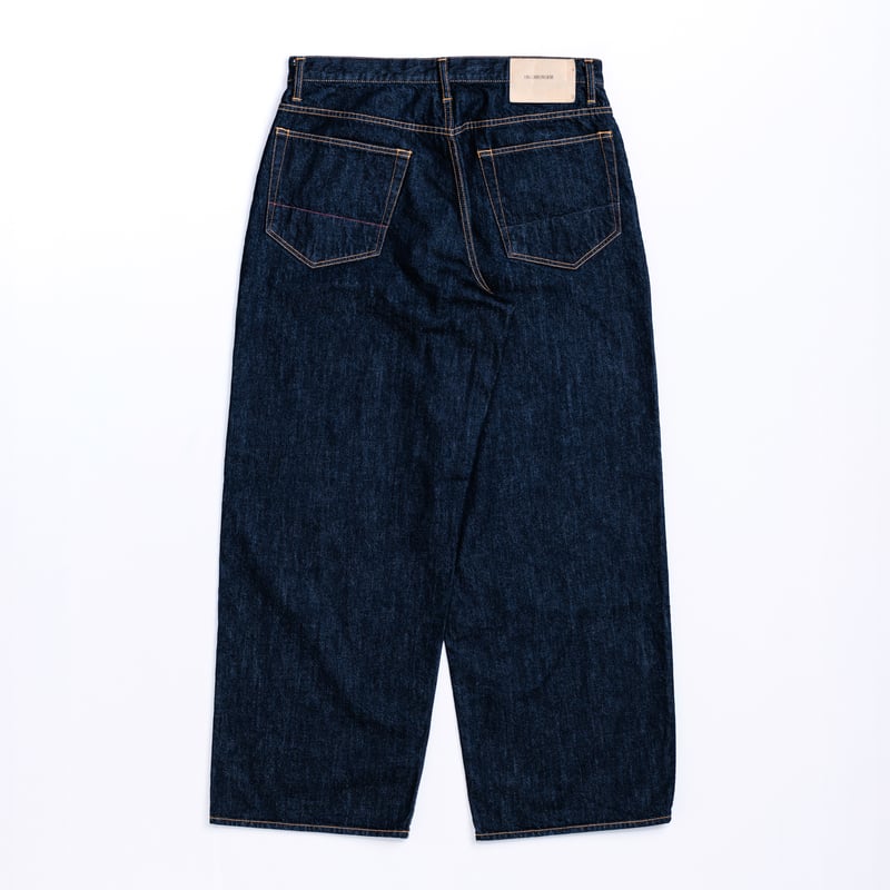 WIDE 5P DENIM PANTS | independence