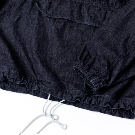 UTILITY DENIM ANORAK PULLOVER