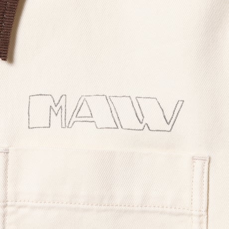 HANDWRITING PRINT COVERALL