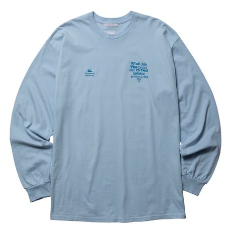MULTI FONT L/S TEE