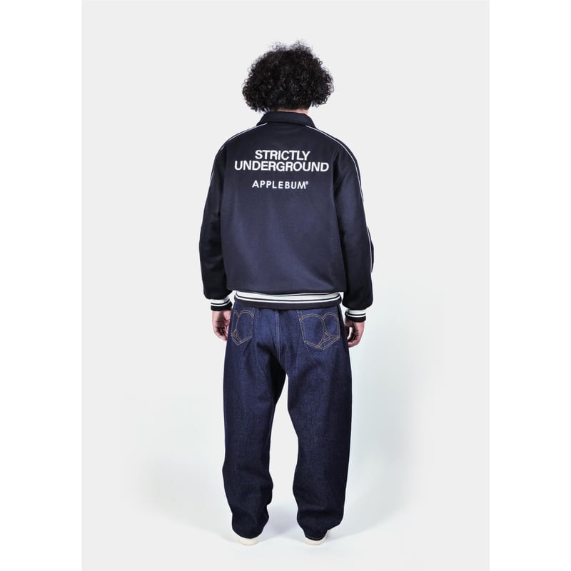 COLLARED MELTON STADIUM JACKET | independence