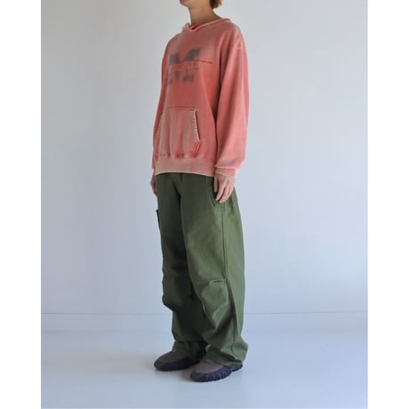 MANCHESTER PRINTED CUT-OFF SWEAT PARKA