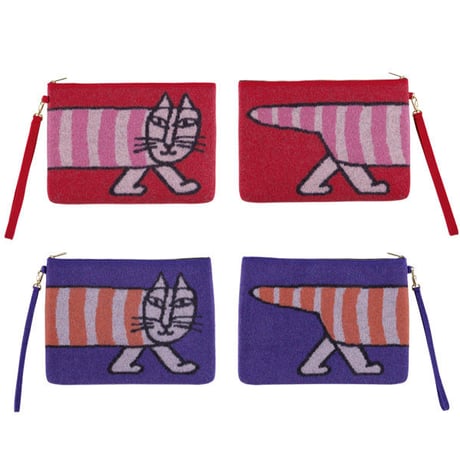 Wool Clutch Bag MIKEY